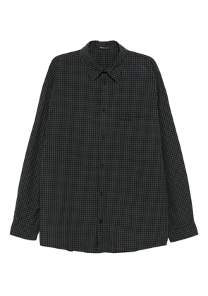 Balenciaga checked shirt - Grey