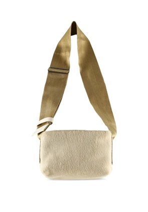 Uma Wang small leather shoulder bag - Neutrals