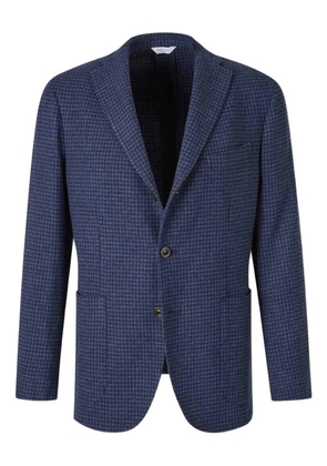 Boglioli notched wool jacket - Blue