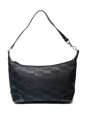 Balenciaga Pre-Owned 2022 BB Monogram shoulder bag - Black