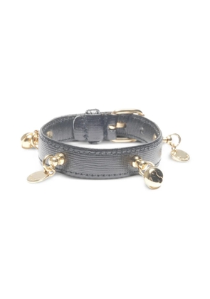 Prada Pre-Owned 2010-2020s leather charm bracelet - Black