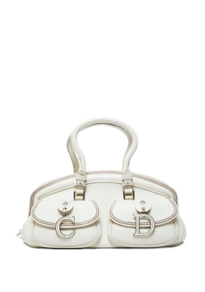 Christian Dior Pre-Owned mini 2000-2015 Boston top-handle handbag - White