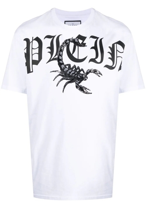Philipp Plein Scorpion print T-shirt - White