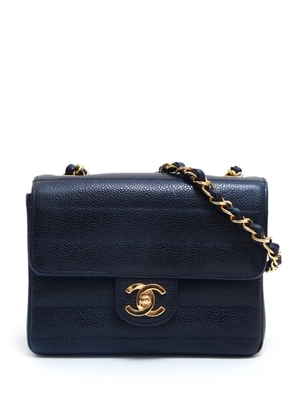 CHANEL Pre-Owned 1995 Mademoiselle quilted mini shoulder bag - Black