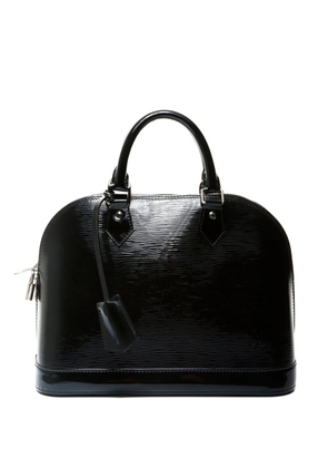 Louis Vuitton Pre-Owned 2011 Alma Epi Electric PM textured tote bag - Black