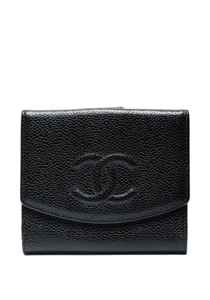 CHANEL Pre-Owned 2000-2002 CC wallet - Black