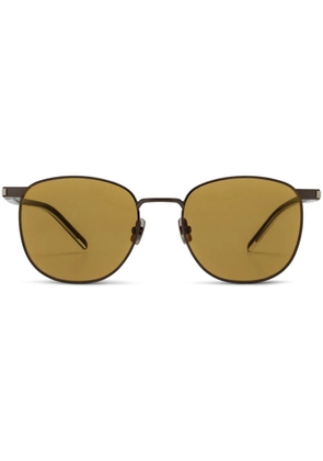 Saint Laurent Eyewear logo-engraved sunglasses - Grey