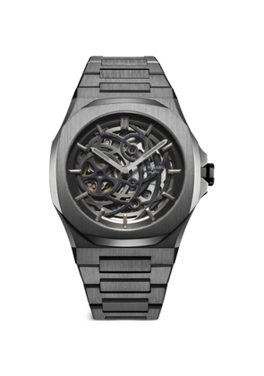 D1 Milano Skeleton 41.5mm watch - Black