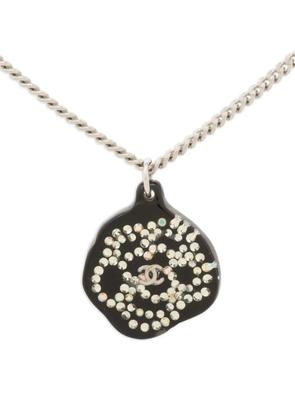 CHANEL Pre-Owned 2003 Camellia necklace - Silver