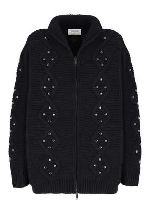 Laneus stud-embellished cardigan - Black