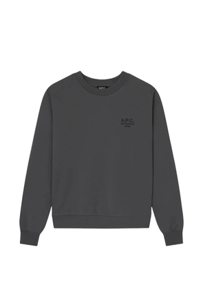 A.P.C. logo sweatshirt - Grey