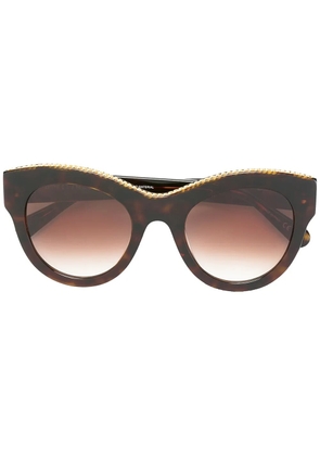 Stella McCartney Eyewear 'Havana Oversized' sunglasses - Black