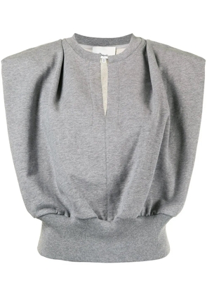 3.1 Phillip Lim French Terry sleeveless top - Grey