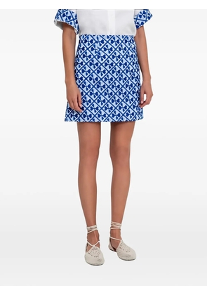 GREEK ARCHAIC KORI printed mini skirt - Blue