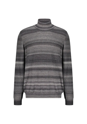 Fedeli striped turtleneck sweater - Grey