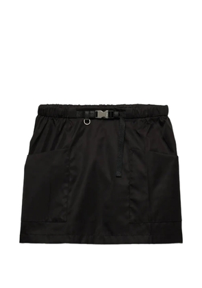 Prada buckle pocket skirt - Black