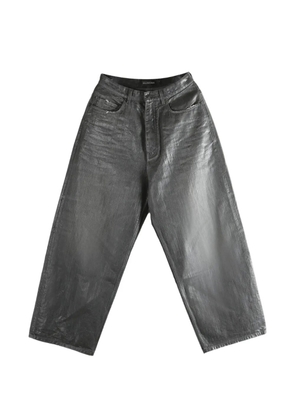 Balenciaga button-fastening pocket trousers - Grey