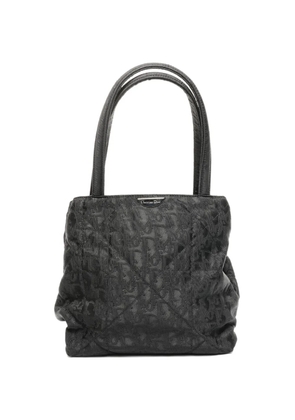Christian Dior Pre-Owned 1998 Trotter quilted shoulder bag - Black