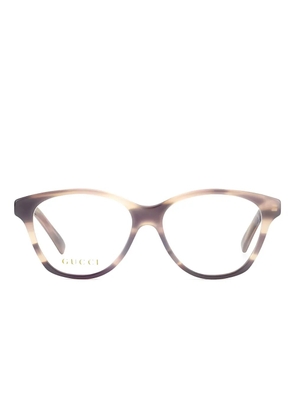 Gucci Eyewear GG0456O square full-rim glasses - Grey