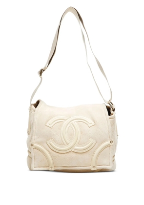 CHANEL Pre-Owned 2005-2006 CC-mark flap crossbody bag - Neutrals