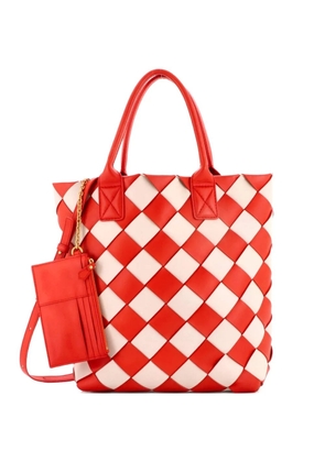 Bottega Veneta Pre-Owned Maxi Cabat Intrecciato Nappa 30 tote bag - Multicolour