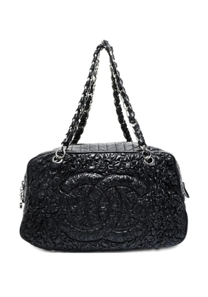 CHANEL Pre-Owned 2006-2008 Astrakhan CC Mark chain shoulder bag - Black