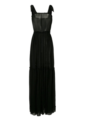 Amir Slama silk maxi dress - Black