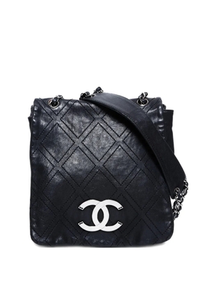 CHANEL Pre-Owned 2000-2006 CC diamond-quilted shoulder bag - Black