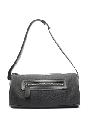 Celine Pre-Owned 1990-2000 C Macadam canvas shoulder bag - Black