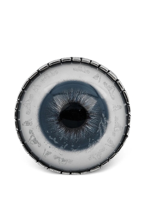 Gem Kingdom eye-motif ring - Silver