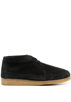 Clarks Originals stitch-detail suede boots - Black