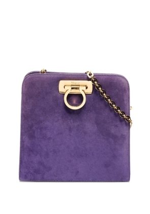 Ferragamo Pre-Owned 1990s Ganchini shoulder bag - Purple