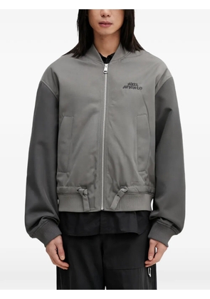 Axel Arigato two-tone bomber jacket - Grey