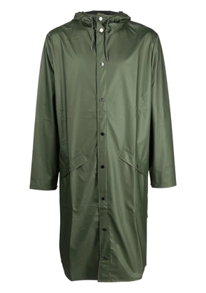 Rains drawstring hood raincoat - Green