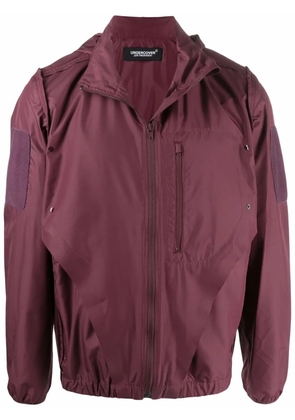 Undercover slogan-print lightweight jacket - Red