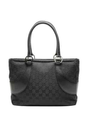 Gucci Pre-Owned 2000-2015 GG canvas tote bag - Black