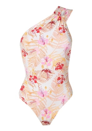 Clube Bossa Maio one-shoulder one-piece - Neutrals