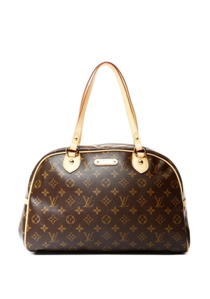 Louis Vuitton Pre-Owned 2007 GM Boston Montorgueil monogram canvas tote bag - Brown