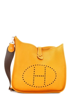 Hermès Pre-Owned Evelyne Bag Gen III Clemence GM crossbody bag - Yellow