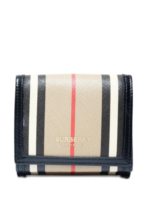 Burberry Pre-Owned 2015-2025 tartan wallet - Neutrals