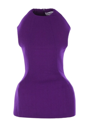 Duran Lantink harris tweed padded dress - Purple