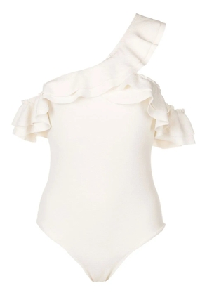 Clube Bossa Maiô Bresse off-shoulder one-piece - White