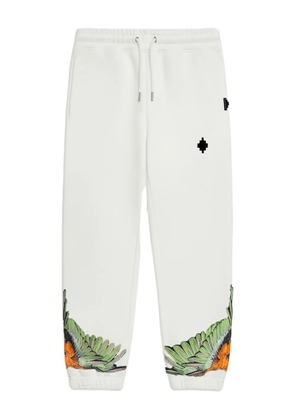 COUNTY OF MILAN graphic-print track pants - Neutrals