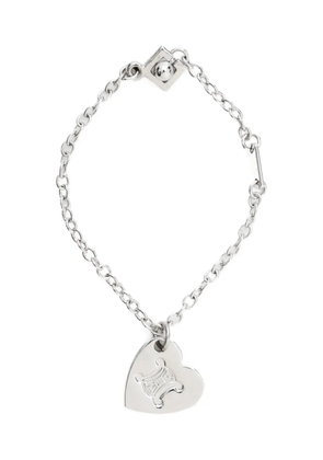 Celine Pre-Owned 2000s Triomphe-motif bracelet - Silver