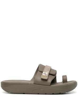 Suicoke uta rubber toe-strap sandals - Grey