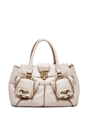 Celine Pre-Owned 2010s leather tote bag - Neutrals
