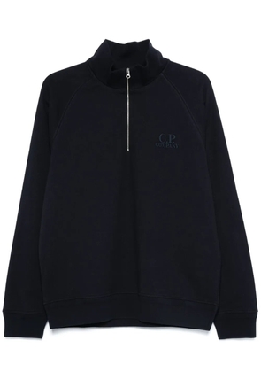 C.P. Company polo-collar sweatshirt - Blue