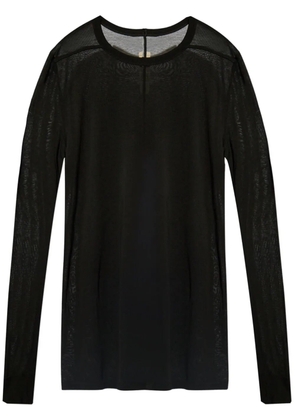 Rick Owens round-neck T-shirt - Black