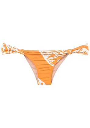 Clube Bossa graphic-print bikini bottoms - Orange