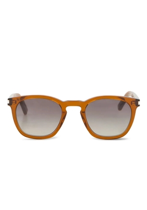 Saint Laurent Eyewear SL 28 square-frame sunglasses - Brown